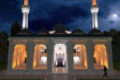 YILDIRIM BEYAZIT CAMİİ AYDINLATMASI VE ÇEVRE DÜZENLEMESİ-2